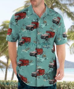 Indiana, Lawrence City Fire Department Hawaiian Shirt Beach Shirt Summer Holiday Gift Product Photo 3