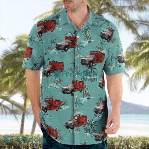 Indiana, Lawrence City Fire Department Hawaiian Shirt Beach Shirt Summer Holiday Gift Product Photo 3