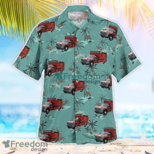 Indiana, Lawrence City Fire Department Hawaiian Shirt Beach Shirt Summer Holiday Gift Product Photo 4