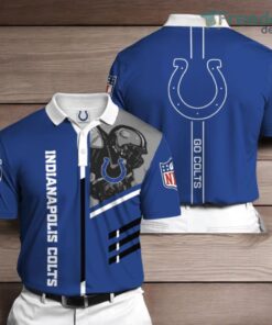 Indianapolis Colts 3D Polo Shirt For Fans