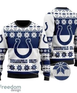 Indianapolis Colts  Sweater Shirt Wool Christmas For Fans All Over Print  Sweater