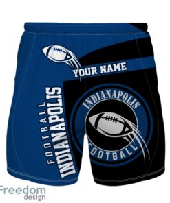 Indianapolis Football Team Hawaiian Shirt And Shorts 3D Printed Team Gift Product Photo 2