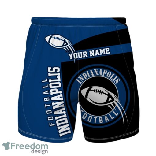 Indianapolis Football Team Hawaiian Shirt And Shorts 3D Printed Team Gift Product Photo 2