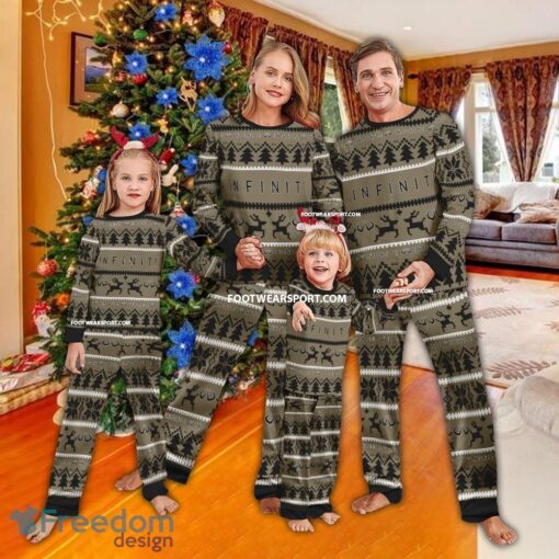 Infiniti Car Racing Ugly Christmas Family Pajamas Set - Infiniti Car Racing Ugly Christmas Family Pajamas Set