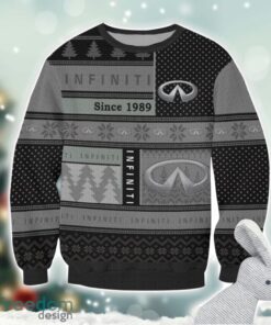 Infiniti Logo Ugly Christmas Sweater For Fans Men And Women Christmas Gift Ideas Product Photo 2