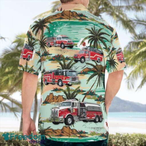 Intercourse, Pennsylvania, Intercourse Fire Company Beach Hawaiian Shirt Product Photo 2