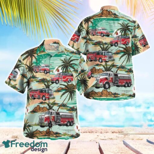 Intercourse, Pennsylvania, Intercourse Fire Company Beach Hawaiian Shirt Product Photo 1