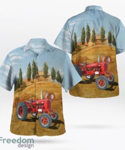 International Harvester 1953 McCormick Farmall Super H Hawaiian Shirt