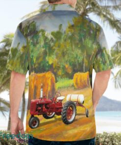 International Harvester 1954 IH Farmall Super C Hawaiian Shirt Product Photo 2