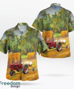 International Harvester 1954 IH Farmall Super C Hawaiian Shirt