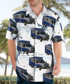 Iowa, Area Ambulance-Cedar Rapids Hawaiian Shirt Product Photo 3