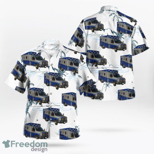 Iowa, Area Ambulance-Cedar Rapids Hawaiian Shirt Product Photo 1