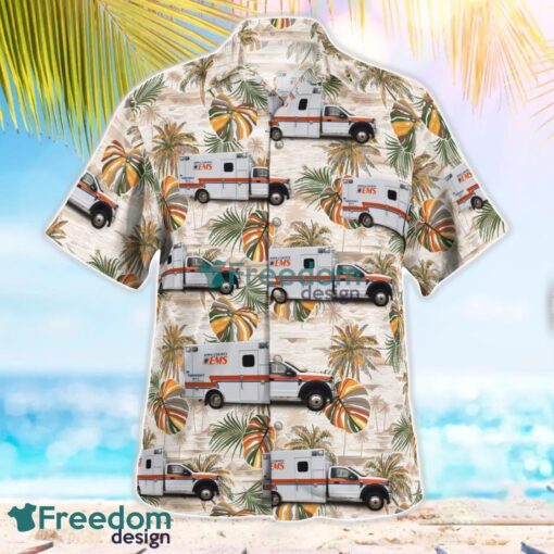 Iowa County EMS Beach Hawaiian Shirt Summer Gift Product Photo 2