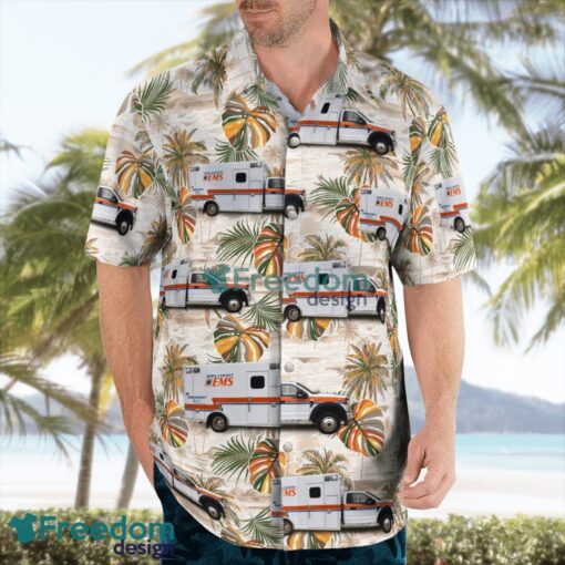 Iowa County EMS Beach Hawaiian Shirt Summer Gift Product Photo 3