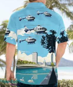 Ireland Police Eurocopter EC 135T2 Helicopter Hawaiian Shirt Product Photo 4