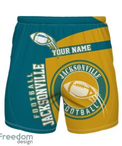 Jacksonville Football Team Hawaiian Shirt And Shorts 3D Printed Team Gift Product Photo 2