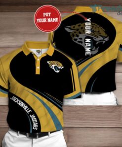 Jacksonville Jaguars 3D Polo Shirt For Fans
