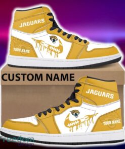 Jacksonville Jaguars Air Jordan Hightop Shoes New Custom Name For Fans Gift Sneaker