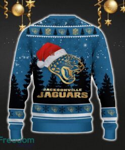 Jacksonville Jaguars Car For Fans 3D Sweater Ugly Christmas Santa Hat Tree Gift For Men Women - Jacksonville Jaguars Ugly Christmas Sweater_3