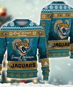 Jacksonville Jaguars Logo Ugly Christmas Sweater For Fans Men And Women Christmas Gift Ideas Product Photo 2