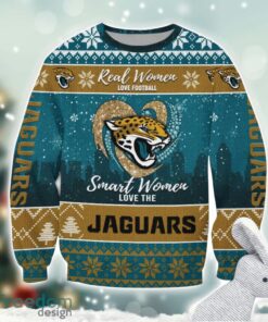 Jacksonville Jaguars Logo Ugly Christmas Sweater For Fans Men And Women Christmas Gift Ideas