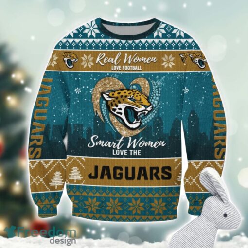 Jacksonville Jaguars Logo Ugly Christmas Sweater For Fans Men And Women Christmas Gift Ideas Product Photo 1