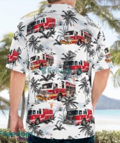 James City County Fire Department, Williamsburg, VA 3D Hawaiian Shirt Product Photo 2