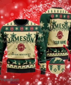 Jameson Custom Name Gifts Christmas Ugly Sweater 3D