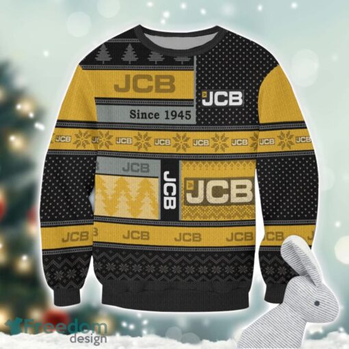 JCB Logo Ugly Christmas Sweater For Fans Men And Women Christmas Gift Ideas Product Photo 2