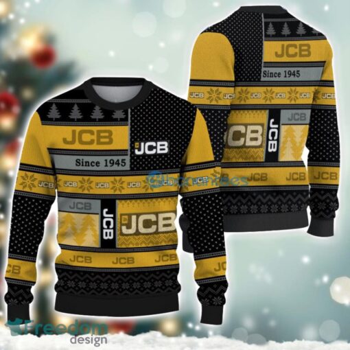 JCB Logo Ugly Christmas Sweater For Fans Men And Women Christmas Gift Ideas Product Photo 1