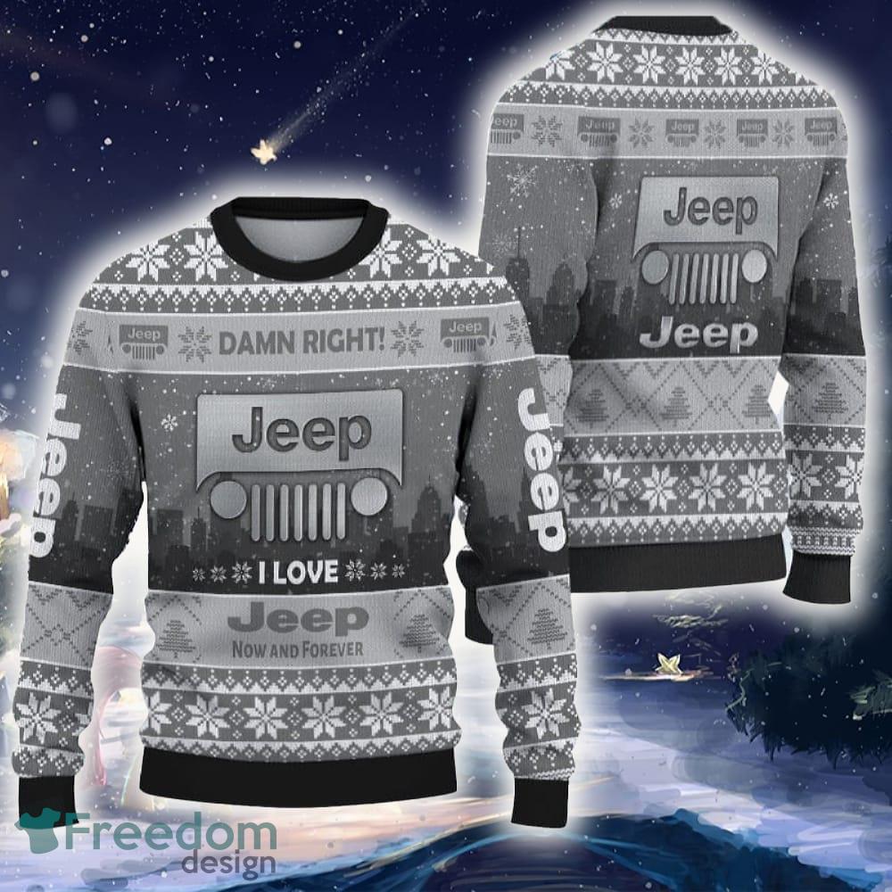 Jeep 3D Sweater Logo Car All OVer Print Tree For Christmas Gift For Men Women image Jeep 3D Sweater Logo Car All OVer Print Tree For Christmas Gift For Men Women - Jeep 3D Sweater Logo Car All OVer Print Tree For Christmas Gift For Men Women