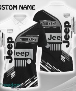 Jeep Car New Trending 3D Polo Shirt For Mens Gift Fans Custom Name