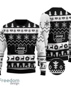 Jeep For Unisex All Over Print Christmas Sweater