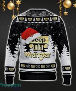 Jeep Wrangler Car For Fans 3D Sweater Ugly Christmas Santa Hat Tree Gift For Men Women - Jeep Wrangler Ugly Christmas Sweater_3