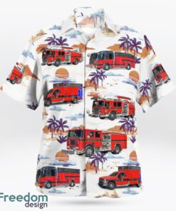 Jefferson County, Kentucky, Highview Fire Protection District Hawaiian Shirt Product Photo 2