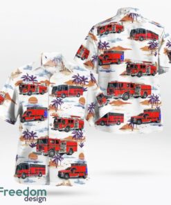 Jefferson County, Kentucky, Highview Fire Protection District Hawaiian Shirt Product Photo 1