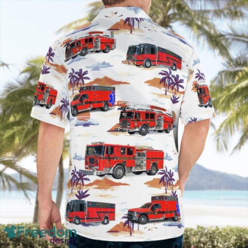 Jefferson County, Kentucky, Highview Fire Protection District Hawaiian Shirt Product Photo 4