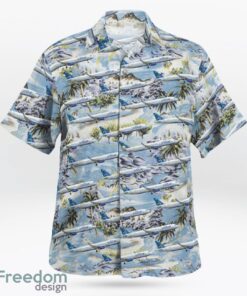 JetBlue Airbus A321 Hawaiian Shirt Product Photo 3