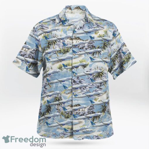 JetBlue Airbus A321 Hawaiian Shirt Product Photo 3