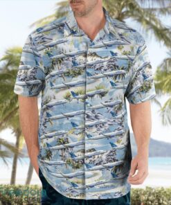 JetBlue Airbus A321 Hawaiian Shirt Product Photo 4