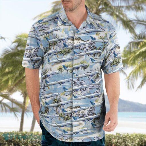 JetBlue Airbus A321 Hawaiian Shirt Product Photo 4