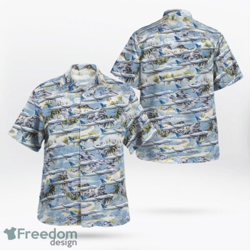 JetBlue Airbus A321 Hawaiian Shirt Product Photo 1