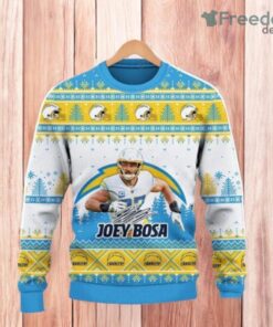 Joey Bosa Los Angeles Chargers We Gave Ourselves A Shot Nfl Christmas Ugly Sweater Gift For Men And Women