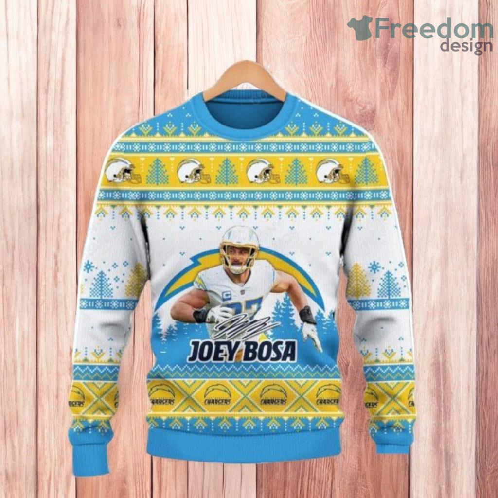 Joey Bosa Los Angeles Chargers We Gave Ourselves A Shot Nfl Christmas Ugly Sweater Gift For Men And Women image Joey Bosa Los Angeles Chargers We Gave Ourselves A Shot Nfl Christmas Ugly Sweater Gift For Men And Women Product Photo 1