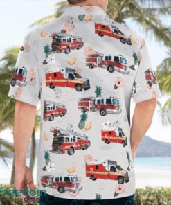 Justice, Cook County, Illinois, Roberts Park Fire Protection District Aloha Hawaiian Shirt Beach Gift Shirt Product Photo 2