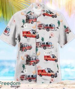 Justice, Cook County, Illinois, Roberts Park Fire Protection District Aloha Hawaiian Shirt Beach Gift Shirt Product Photo 3