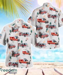 Justice, Cook County, Illinois, Roberts Park Fire Protection District Aloha Hawaiian Shirt Beach Gift Shirt Product Photo 1