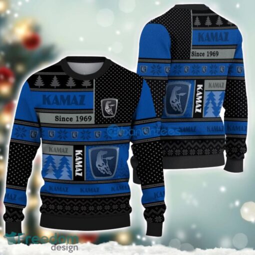 Kamaz Logo Ugly Christmas Sweater For Fans Men And Women Christmas Gift Ideas Product Photo 1