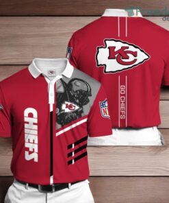Kansas City Chiefs 3D Polo Shirt For Fans
