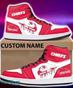 Kansas City Chiefs Air Jordan Hightop Shoes New Custom Name For Fans Gift Sneaker
